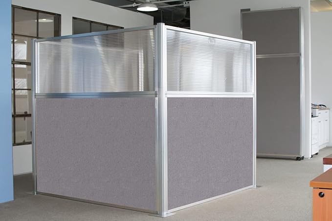 Versare Hush Panel Cubicle Kit | Workstation Partition Walls | Sound Dampening — view 3
