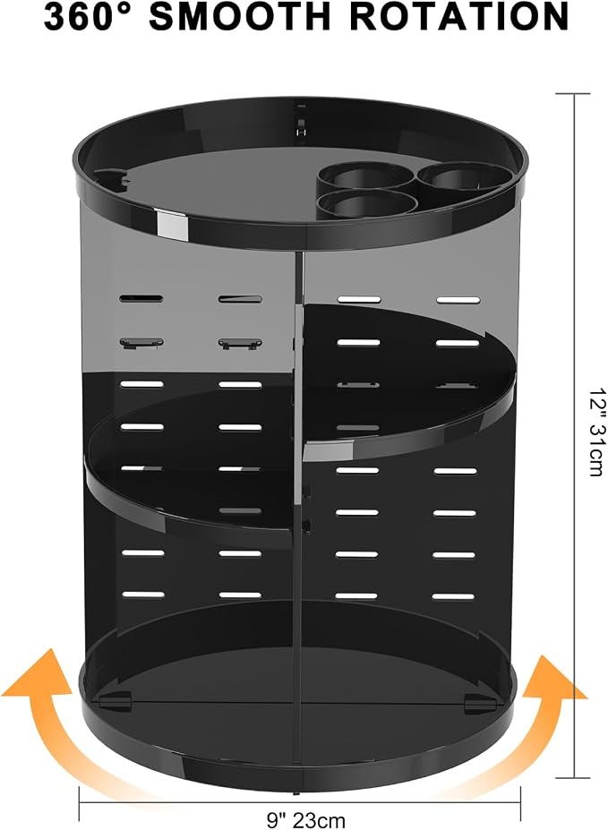 Jiavarry Rotating Makeup Organizer — view 4