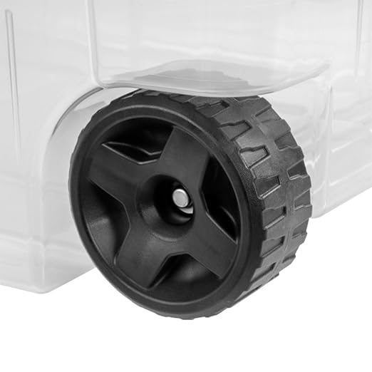Sterilite 4-Pack Modular Stacker Box, Durable Clear Plastic Storage Bins — view 9