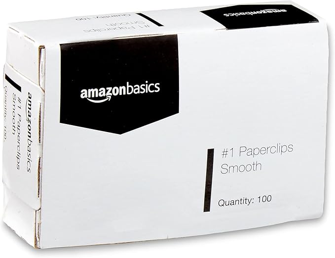 Amazon Basics No. 1 Paper Clips — view 2
