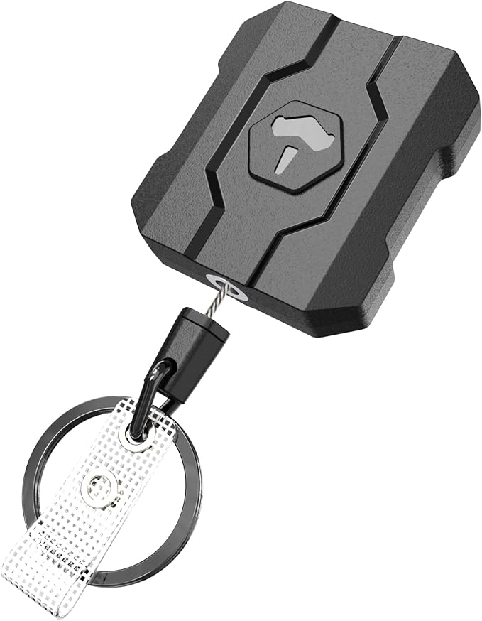 VYNCS Retractable Keychain Badge Holder
