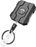 VYNCS Retractable Keychain Badge Holder
