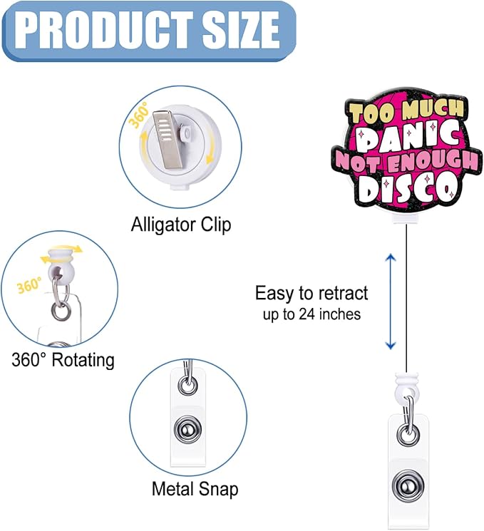 Generic Retractable Badge Reel — view 2