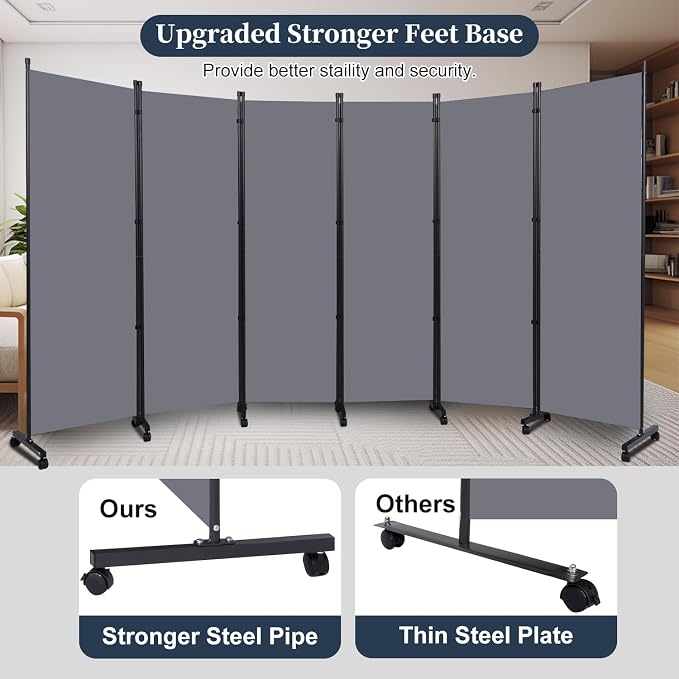 Room Divider Folding Privacy Screens — view 2