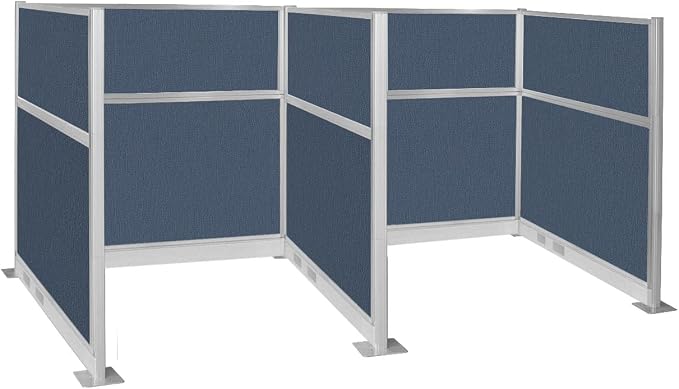 Versare Pre-Configured Hush Panel Electric Cubicle | Workstation Divider Walls