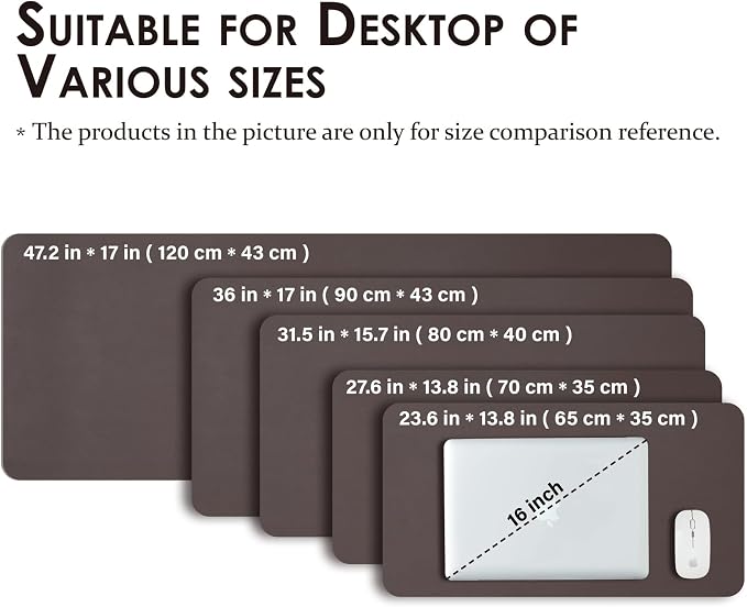 Leather Desk Mat — view 5