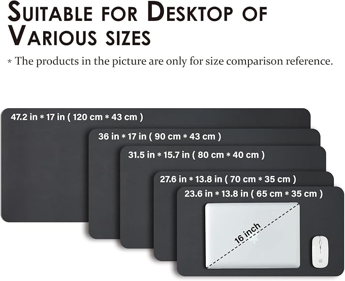 Leather Desk Mat — view 5