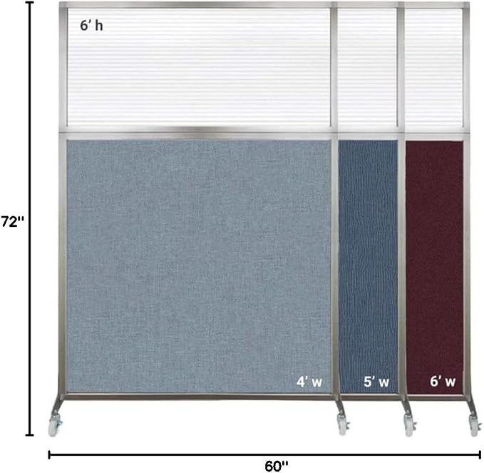 Versare Hush Screen Portable Room Divider | Workstation Wall Divider | — view 8