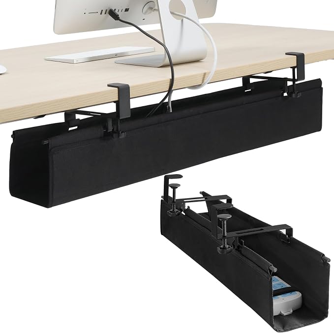 MAXECHO Under Desk Cable Management Tray 36"