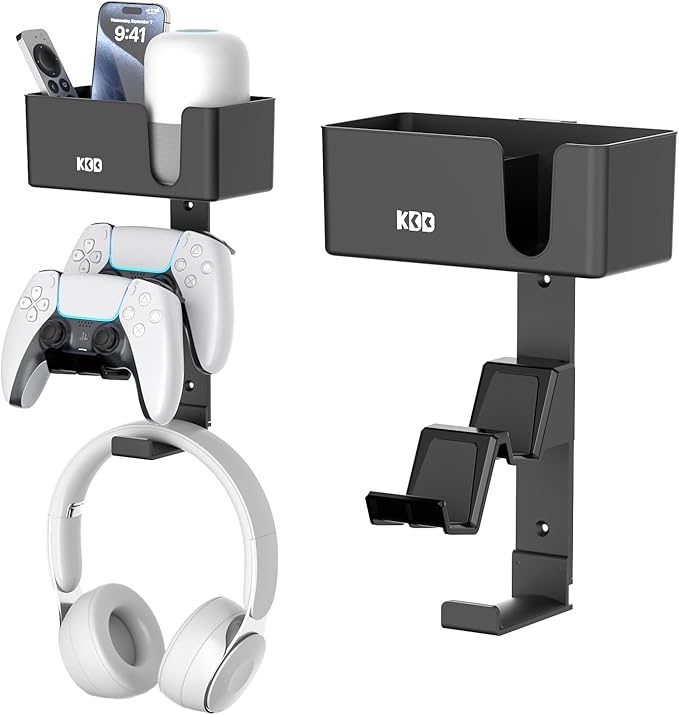 KDD 4-in-1 Wall Mount Controller Holder