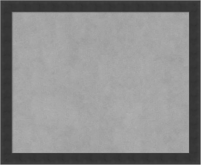 Amanti Art Black Framed Magnetic Board 18x22 Small Vision Board