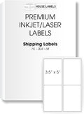 HOUSELABELS 4-up Shipping Labels