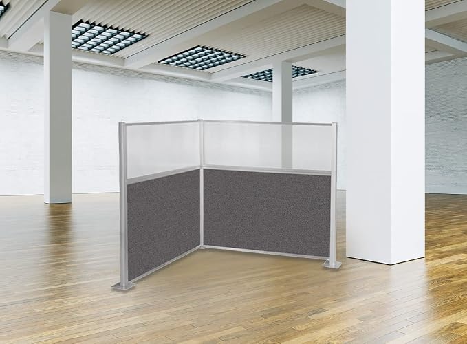 Versare Hush Panel Cubicle Kit | Workstation Partition Walls | Sound Dampening — view 2