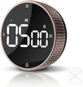 Rechargeable Magnetic Kitchen Timer, LED Countdown/Up Timer, Supports USB-C