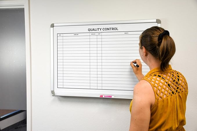 Quality Control Whiteboard 36" x 24" — view 4