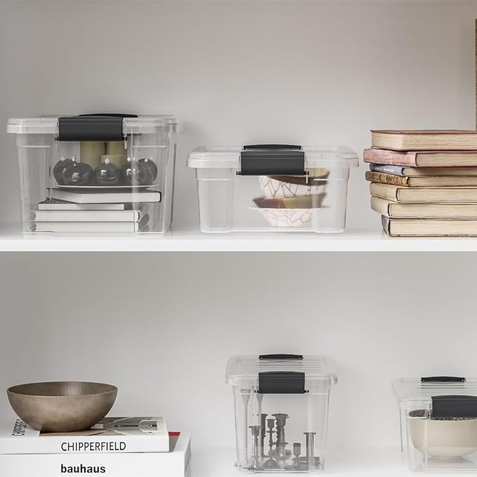 Superio Clear Storage Bins — view 9