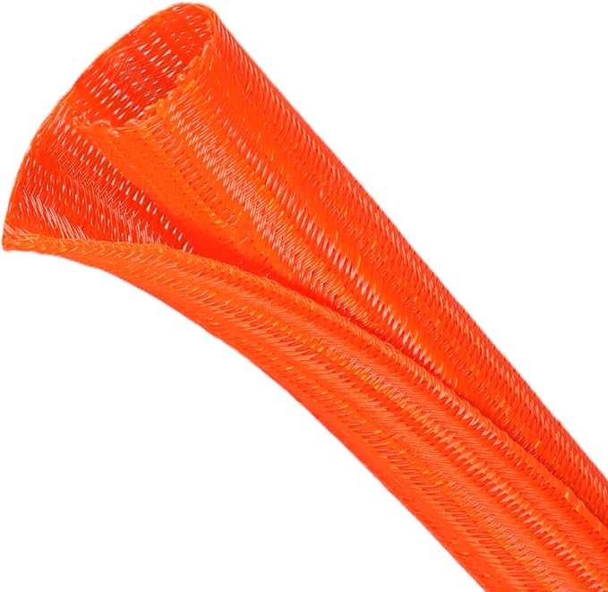 Split Wire Loom Tubing, Cable Protector Sleeve, Braided Cable Management