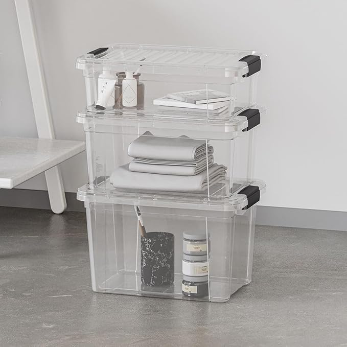 Superio Clear Storage Bins — view 8