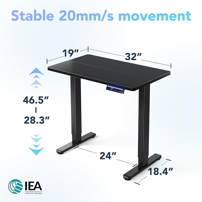 HUANUO AI-Powered Electric Standing Desk — view 2