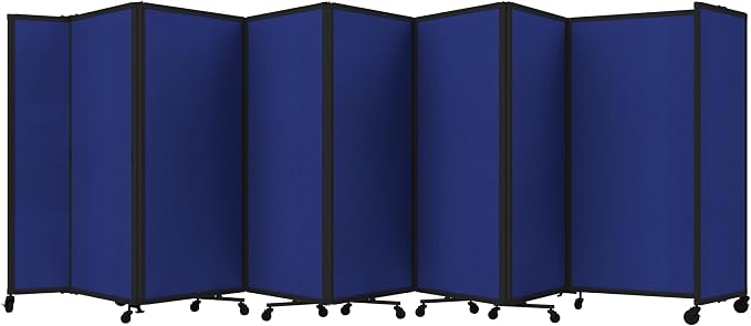 Versare Room Divider 360 Portable Wall Partition | Folding Panels | Large