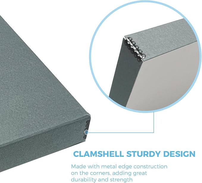 Lineco Folio Storage Box, Clamshell Design — view 4