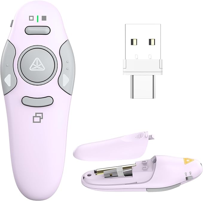 QUI Presentation Clicker Wireless Presenter Remote Clicker