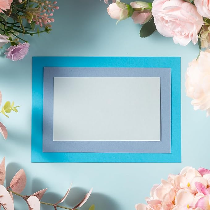 50 Sheets Colored Cardstock Paper 5 Colors, 250 GSM Heavy Card Stock — view 7
