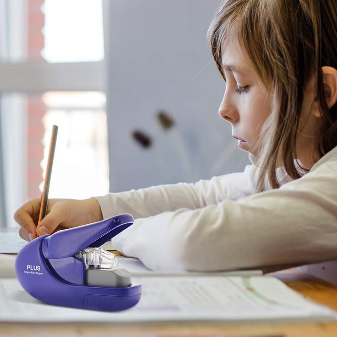 Plus Paper Clinch Compact Staple-Free Stapler — view 6