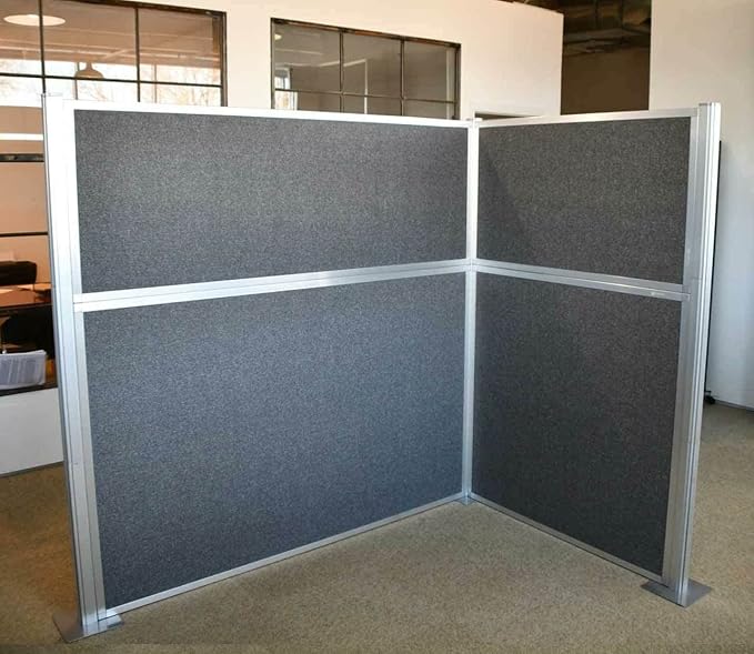 Versare Hush Panel Cubicle Kit | Workstation Partition Walls | Sound Dampening — view 3