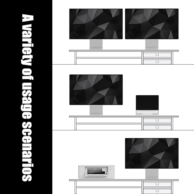 FENSULN Dual‑Tier Monitor Stand Riser — view 6