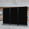 CHOSENM Room Divider, 3 Panel Folding Privacy Screens