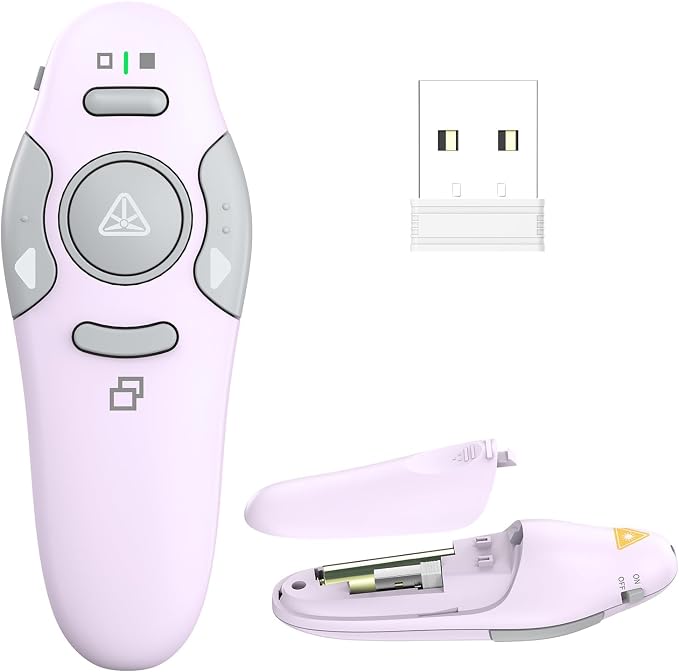 QUI Presentation Clicker Wireless Presenter Remote Clicker