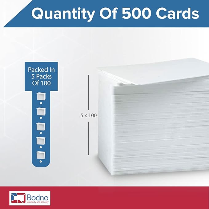 Bodno Premium CR80 30 Mil Graphic Quality PVC Cards — view 3