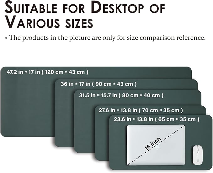 Leather Desk Mat — view 5