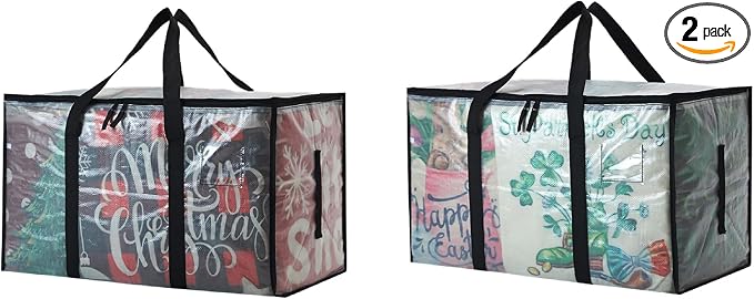PWRSC Heavy Duty 93L Stackable Storage Bins