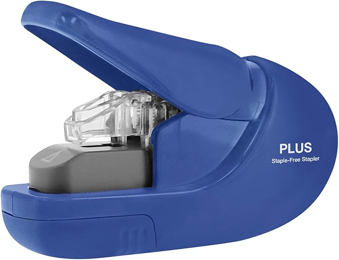 Plus Paper Clinch Compact Staple-Free Stapler — view 9