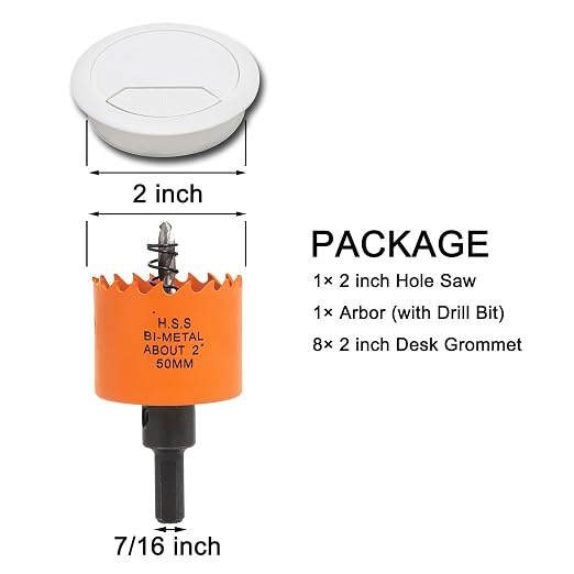VIKITON Desk Grommet 2 inch — view 2