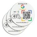 Epoxy Sticky Card with NFC Chip & QR Code