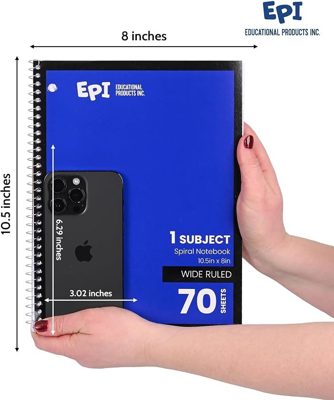 EPI Spiral Notebook | Wide — view 3