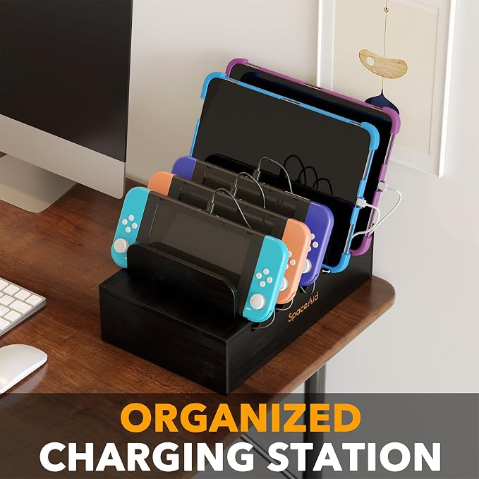 SpaceAid Bamboo Charging Station — view 2