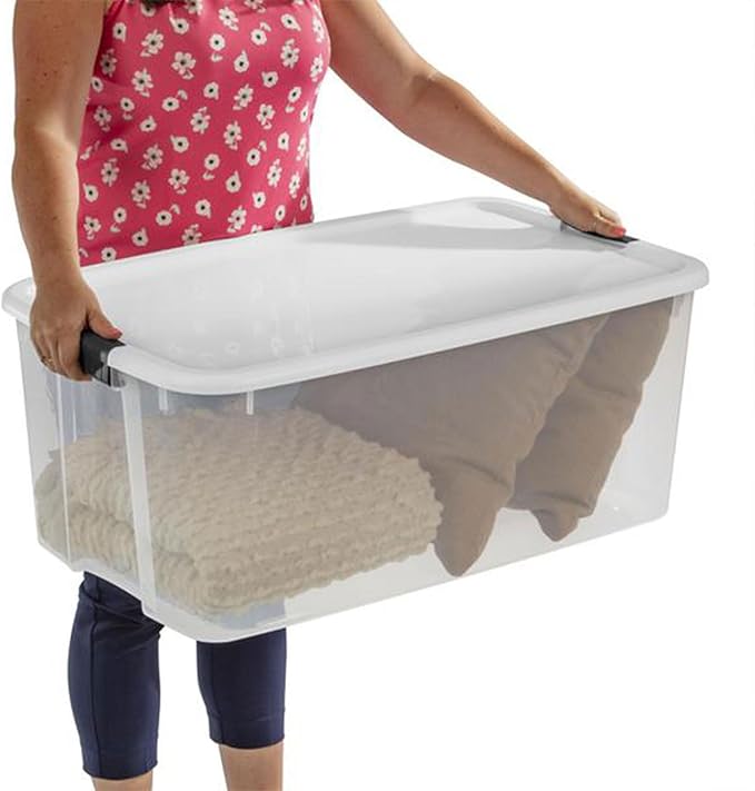 Sterilite 4-Pack Ultra Latching Box, Storage Bins — view 6