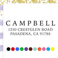 ExcelMark Personalized Return Address Stamp – Custom Self Inking Rubber Stamp