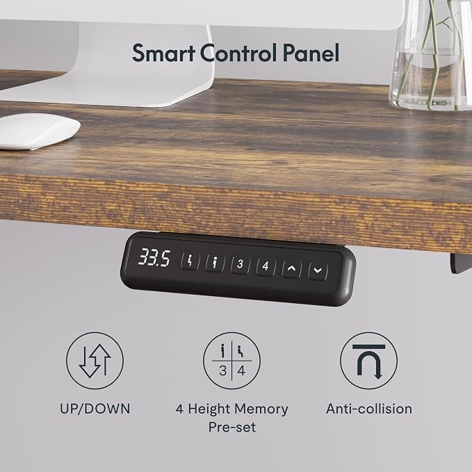 FLEXISPOT 63" L Shaped Standing Desk Electric Corner Table — view 9