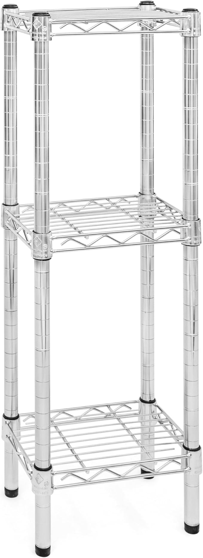 Shelving Inc. 8" d x 12" w Chrome Wire Shelving