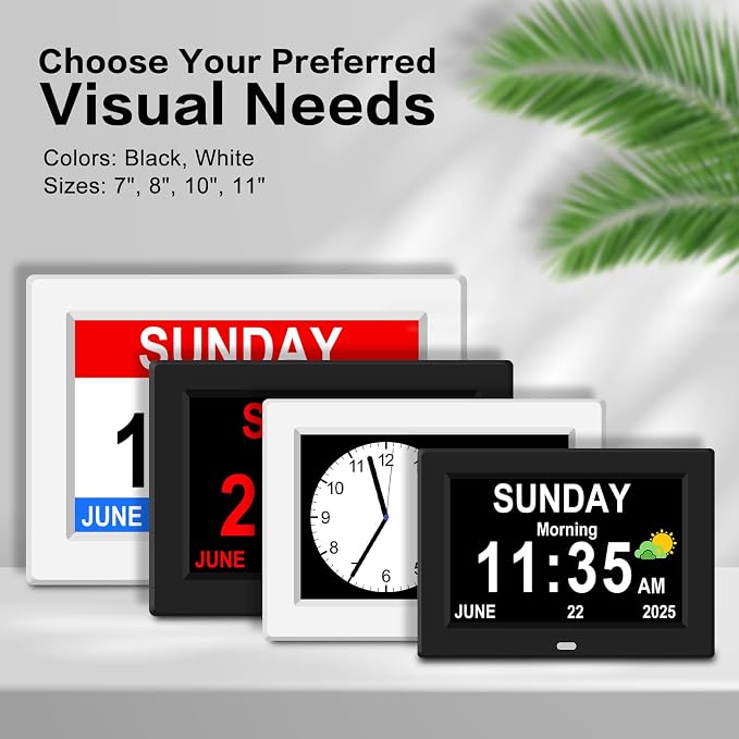 10'' Large Display Digital Alarm Clock — view 8
