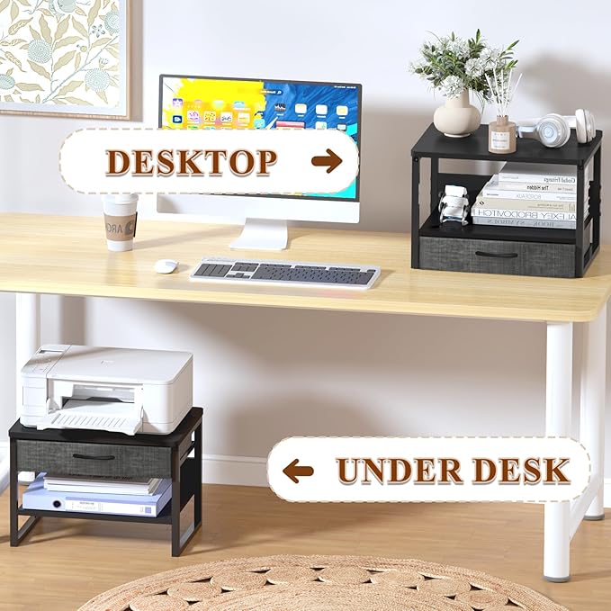 MARTY Printer Stand with Storage Drawer — view 3