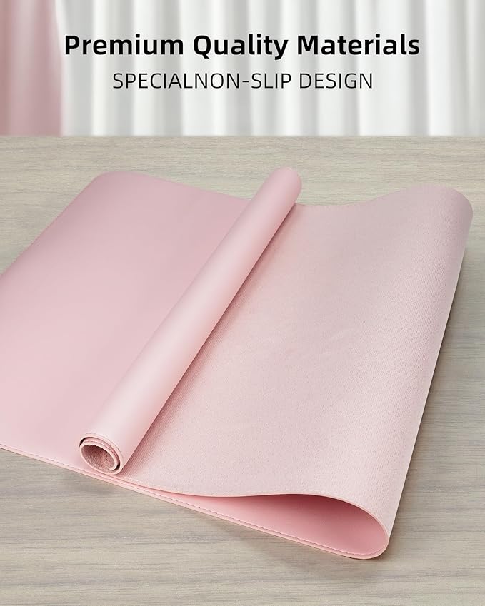 PU Leather Desk Mat Protector — view 2
