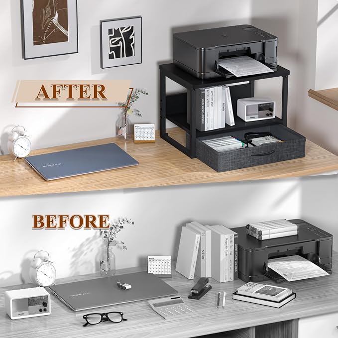 MARTY Printer Stand with Storage Drawer — view 7