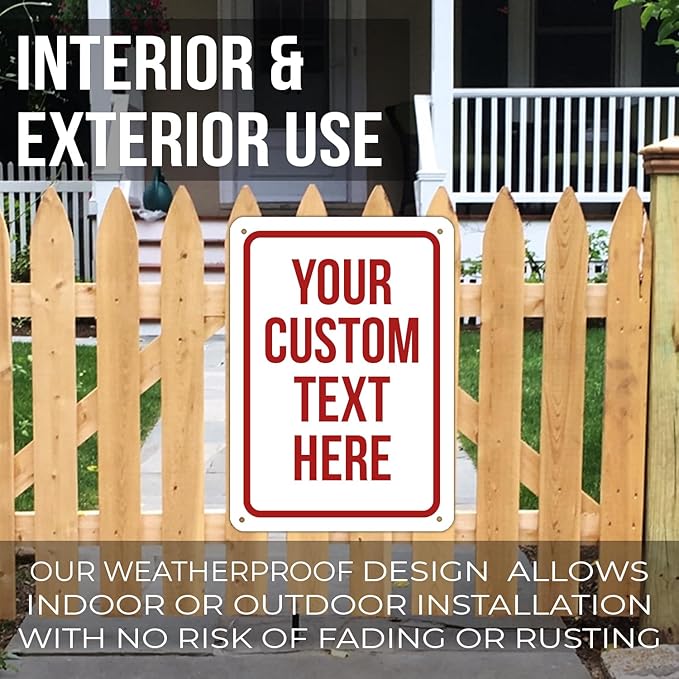 Custom Sign, Personalized Signs — view 4