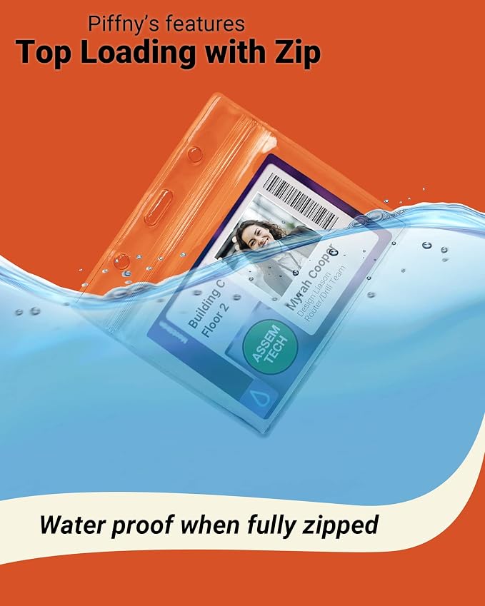 Clear ID Holder for Lanyard — view 3